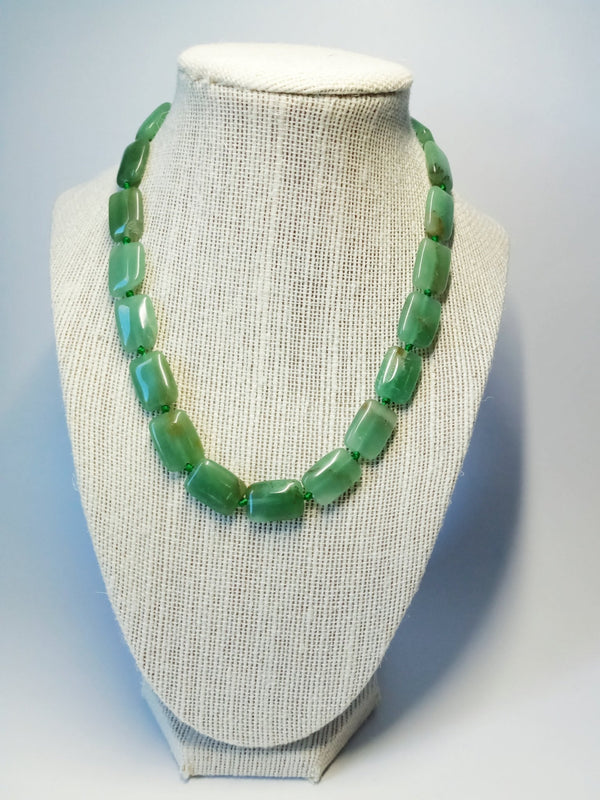 Green Aventurine Necklace - SisiMuj