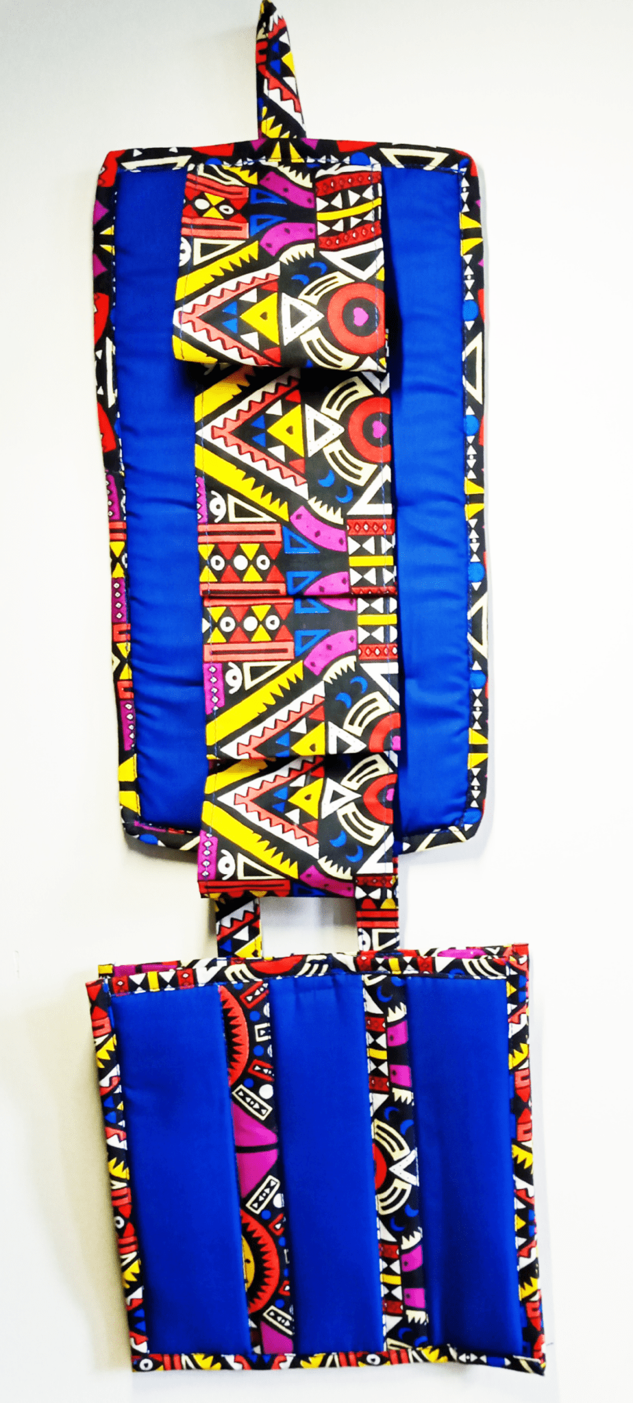 African Print Hand Towel Holder - SisiMuj
