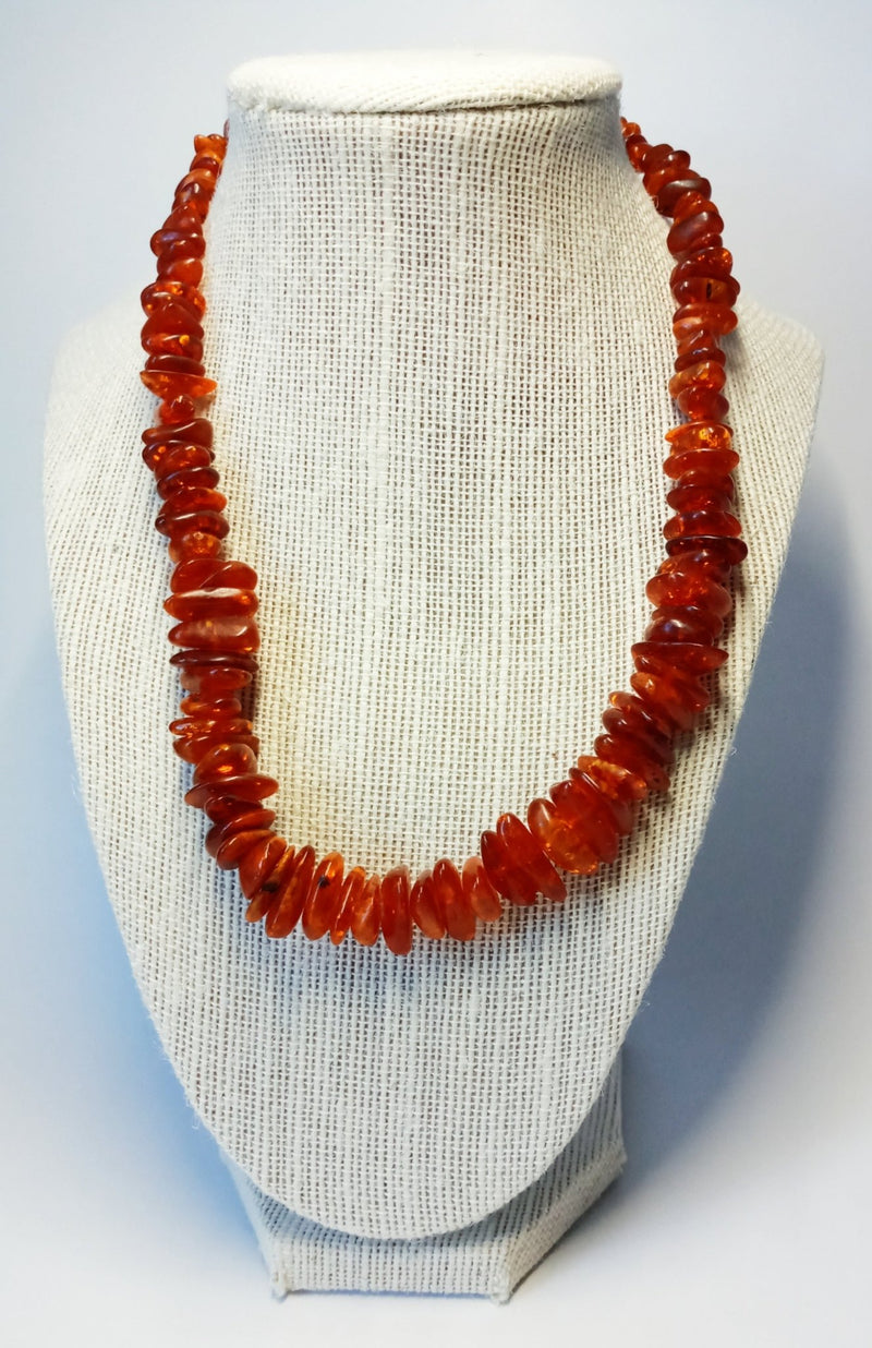 Red Coral Pieces Necklace - SisiMuj
