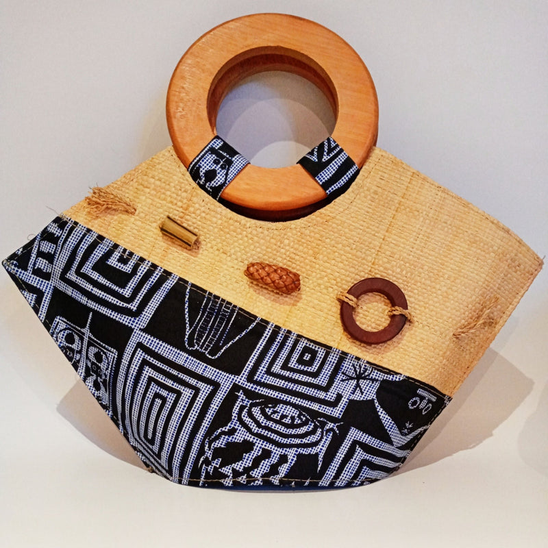 Tubah Woven Raffia Handbag - SisiMuj