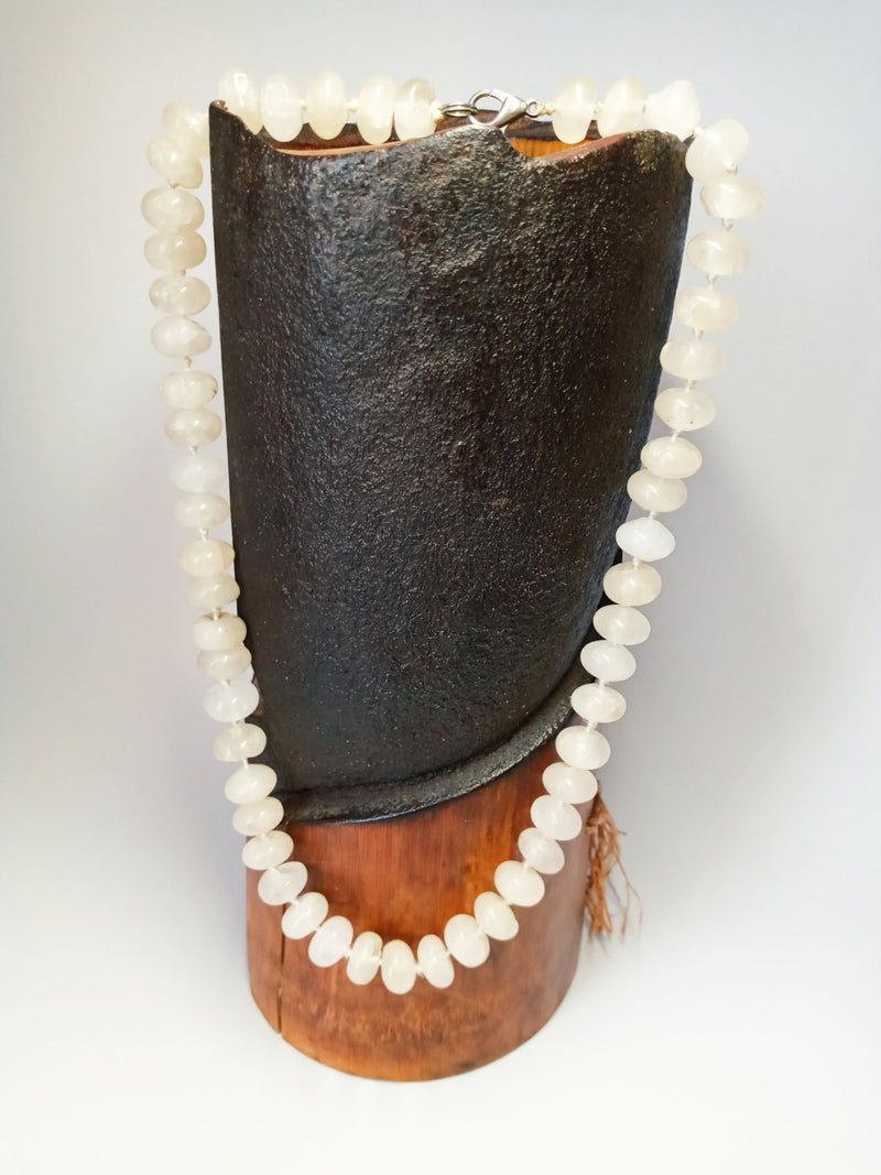 White Quartz Necklace - SisiMuj