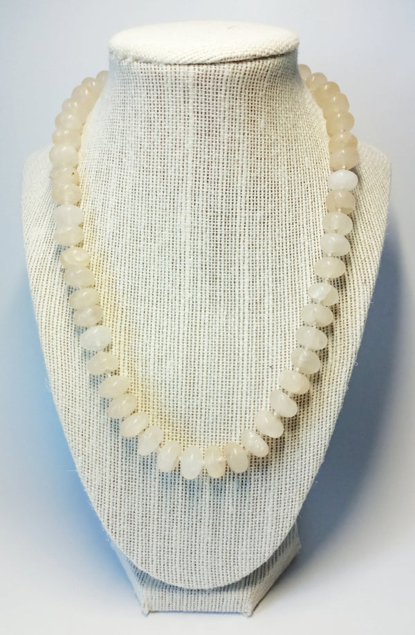 White Quartz Necklace - SisiMuj